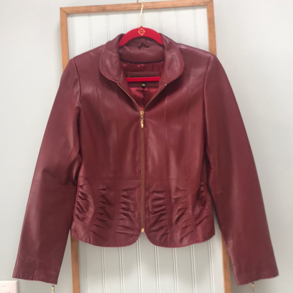 Nordstrom Leather Jacket.
